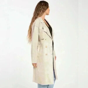 GORGEOUS BLANK NYC Womens Trench Coat ~ XS ~ NEW WITH TAGS! ~ Soooooo Soft 🥰